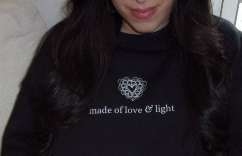 LOVE & LIGHT CREWNECK