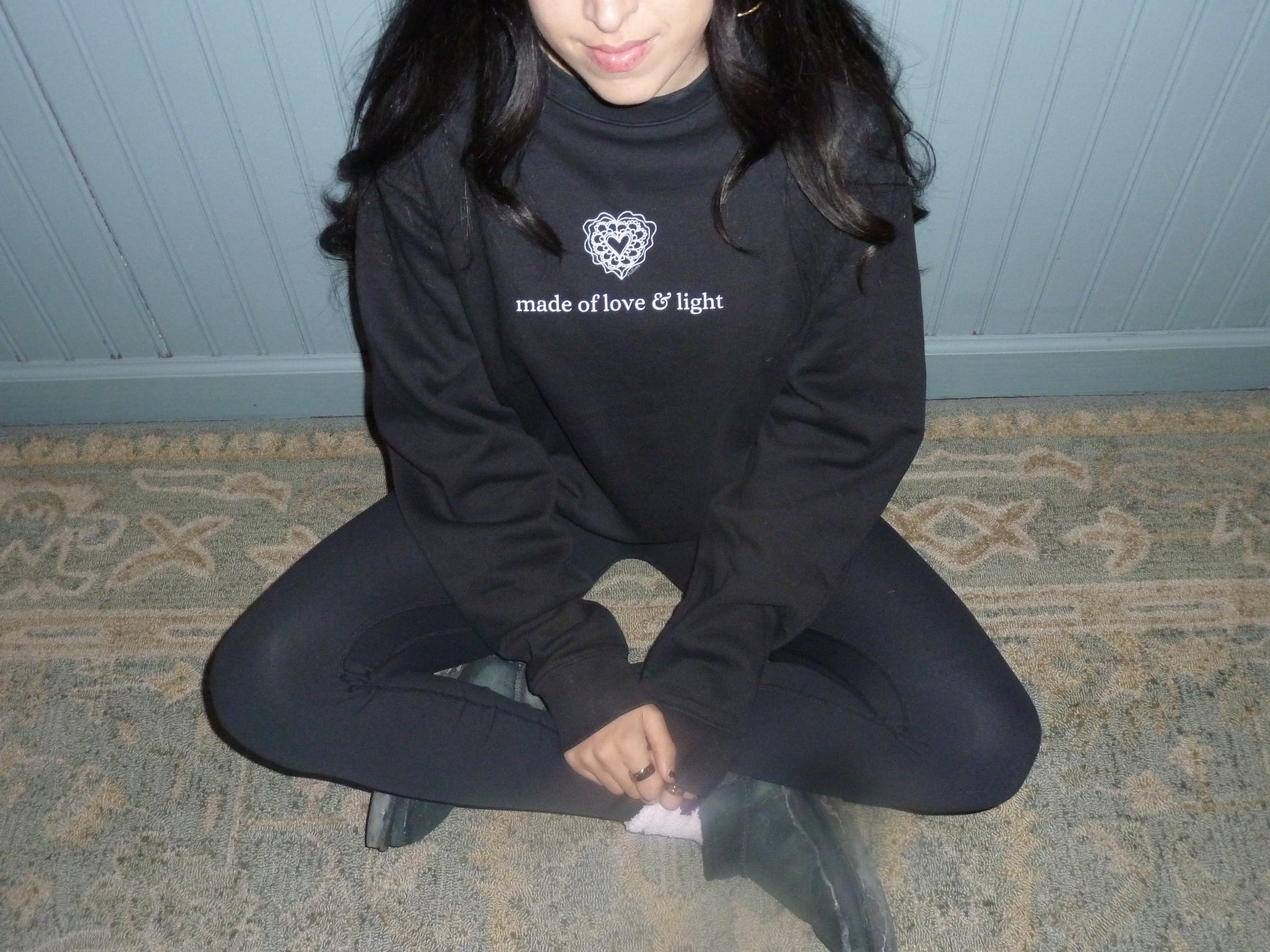 LOVE & LIGHT CREWNECK