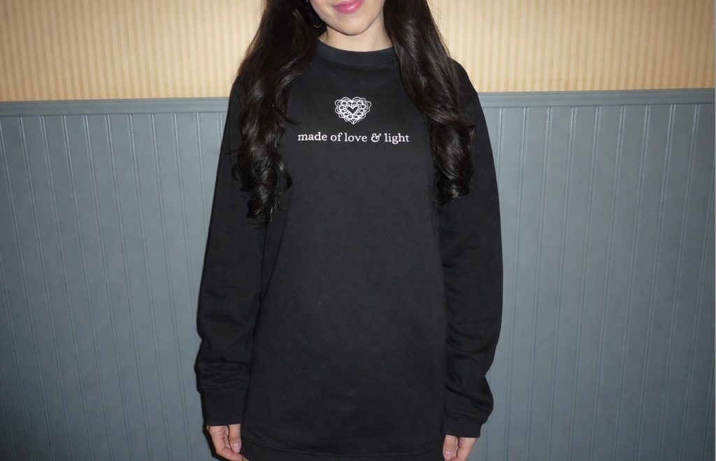 LOVE & LIGHT CREWNECK